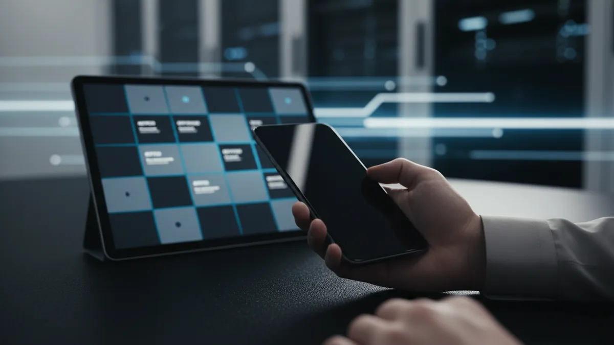 Consent-driven access on mobile Person connecting accounts on a mobile device to demonstrate consent-driven access.
